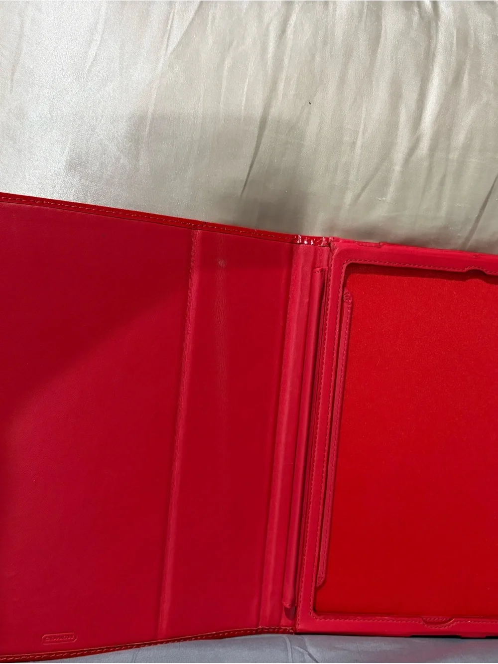 Coach Red Embossed ipad Folio Case -